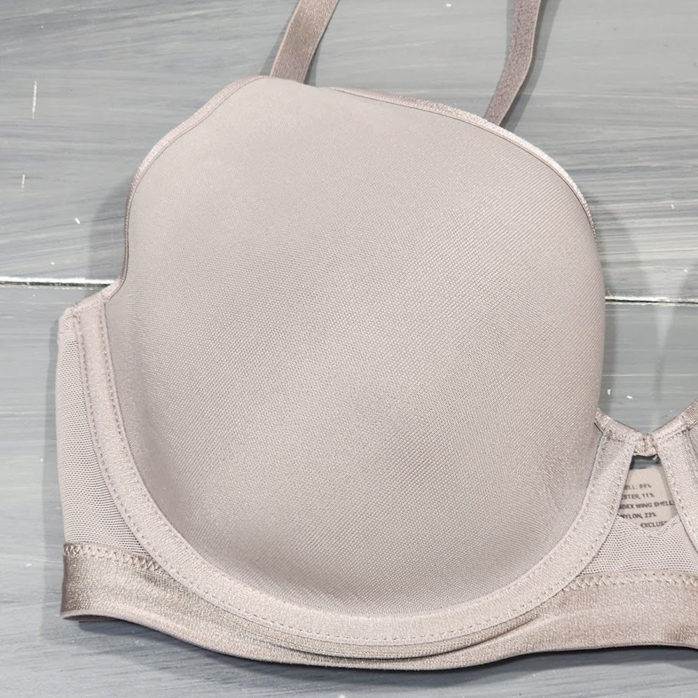 Soma Bra 32DD Lightly Lined Perfect Coverage Underwire Tshirt Bra Taupe - Picture 4 of 9